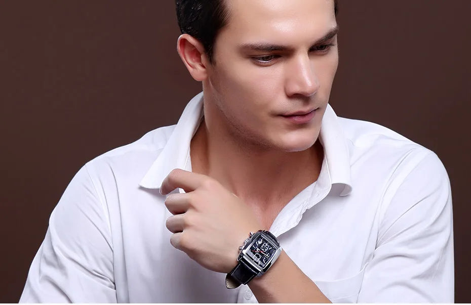 RELÓGIO MASCULINO 38MM RAVINI MEGIR