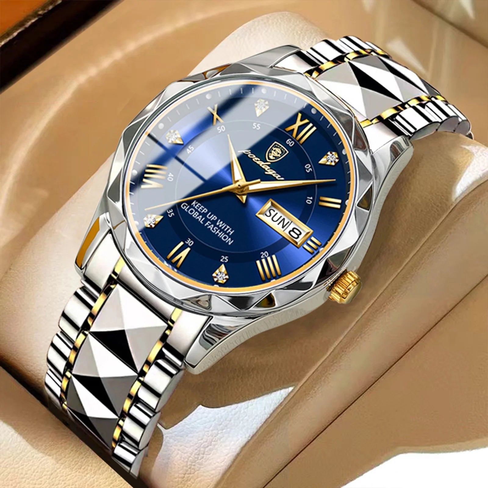 RELÓGIO MASCULINO 42MM RAVINI POEDAGAR ESSENCE