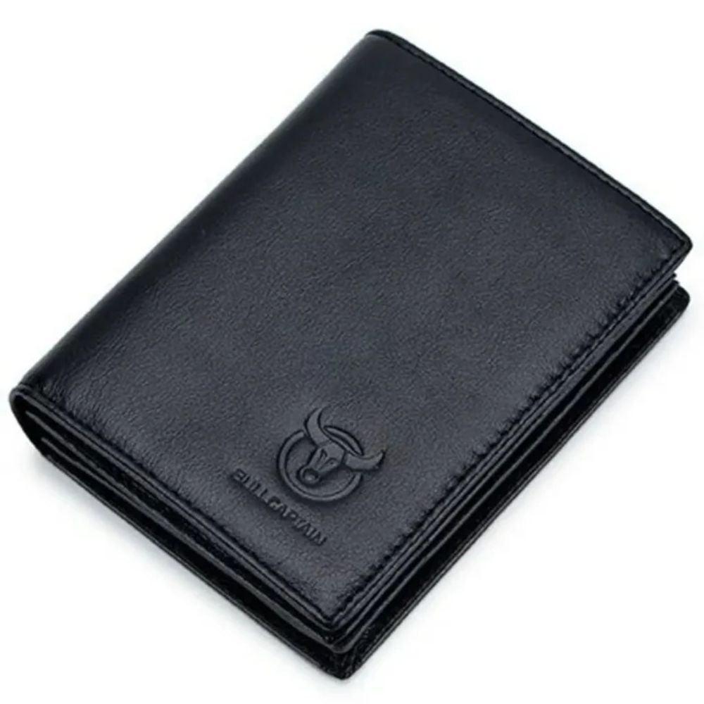 Carteira Masculina de Couro Legítimo BullCaptain Premium Edition