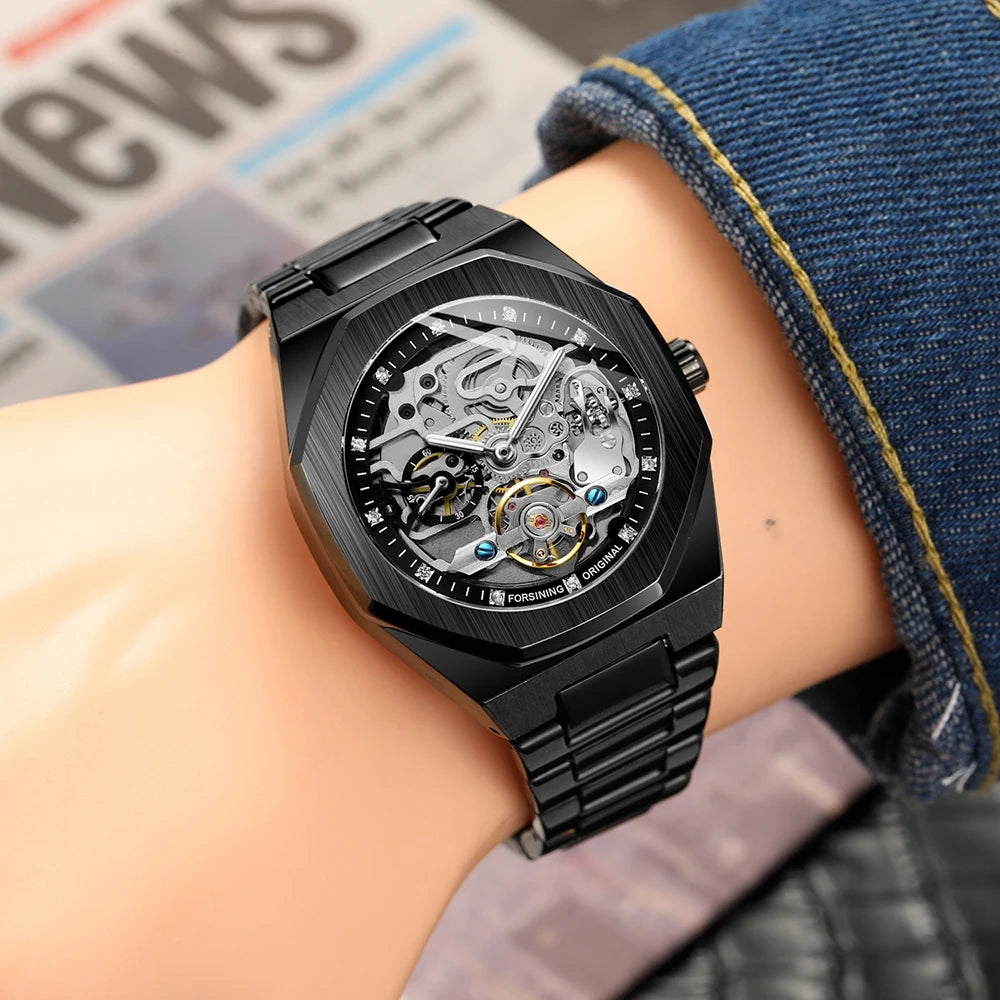 Relógio Masculino 41mm Ravini Forsining - Ravini Store