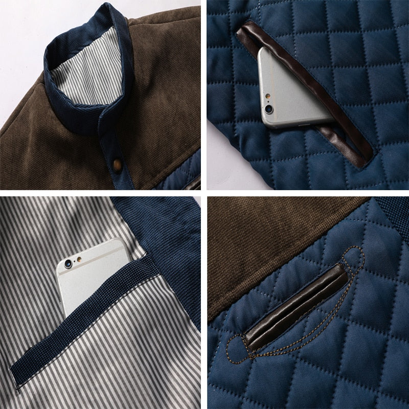 Jaqueta Masculina Ravini Quilted