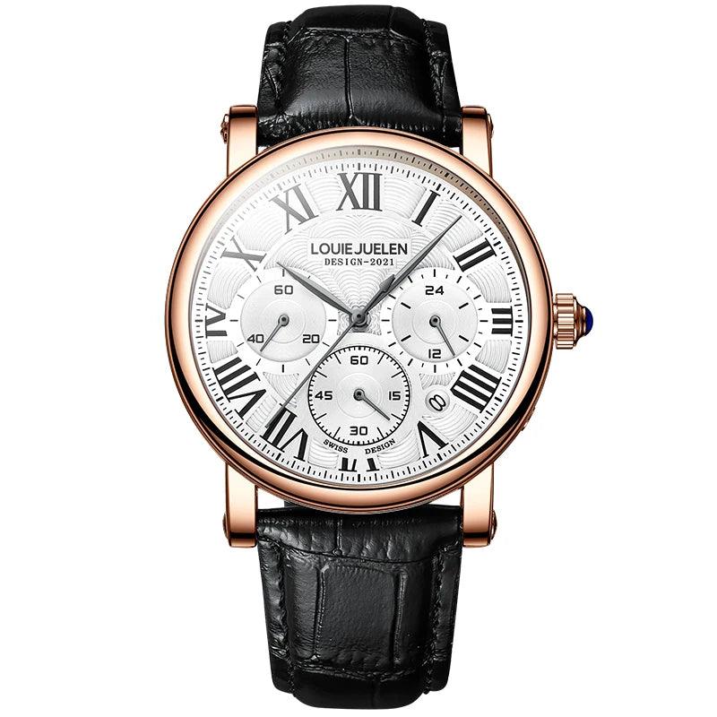 Relógio Masculino 41mm Ravini Louie Juelen - Ravini Store