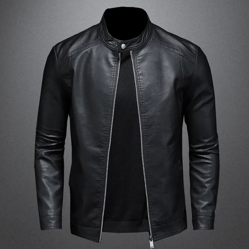 Jaqueta Masculina Ravini de Couro PU
