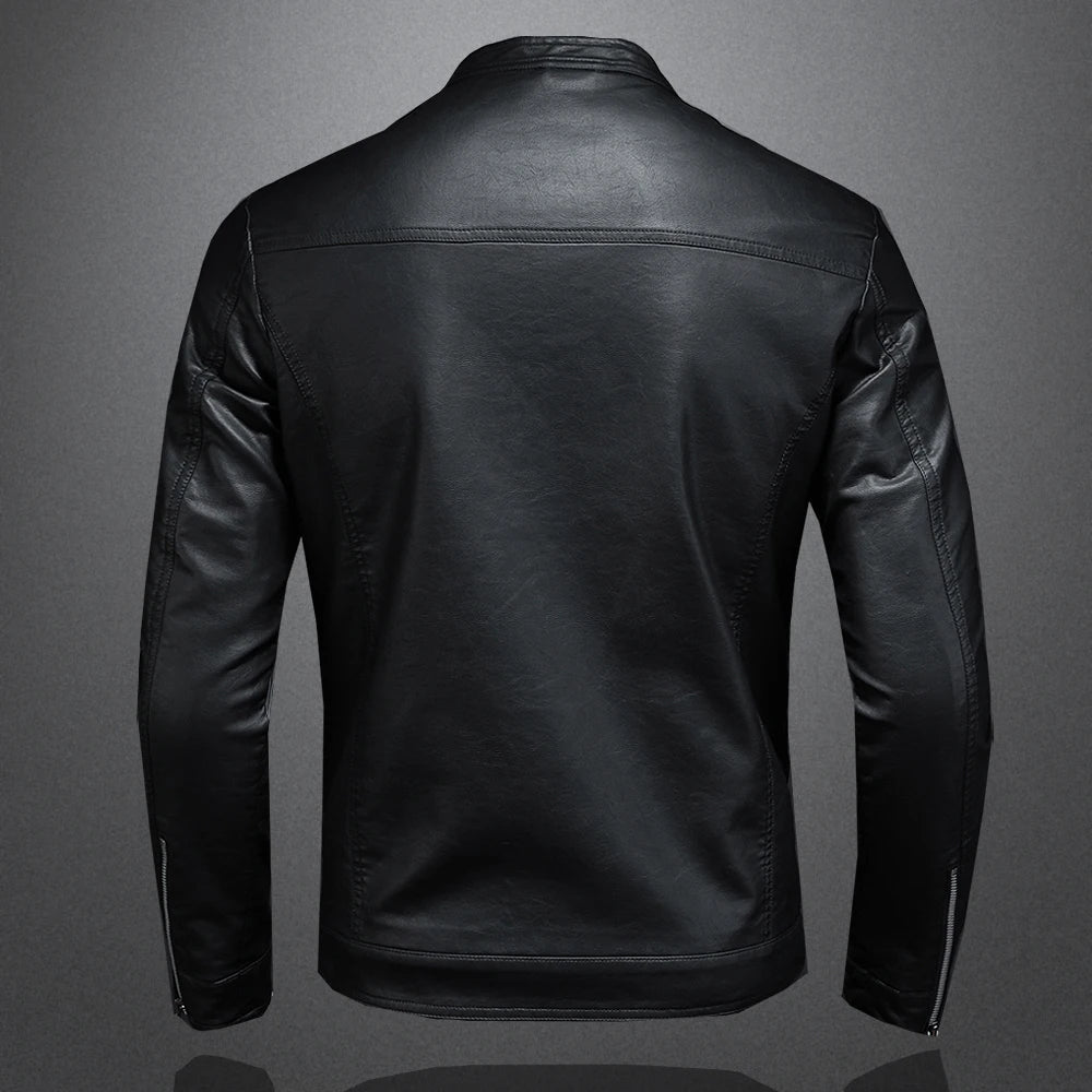 Jaqueta Masculina Ravini de Couro PU