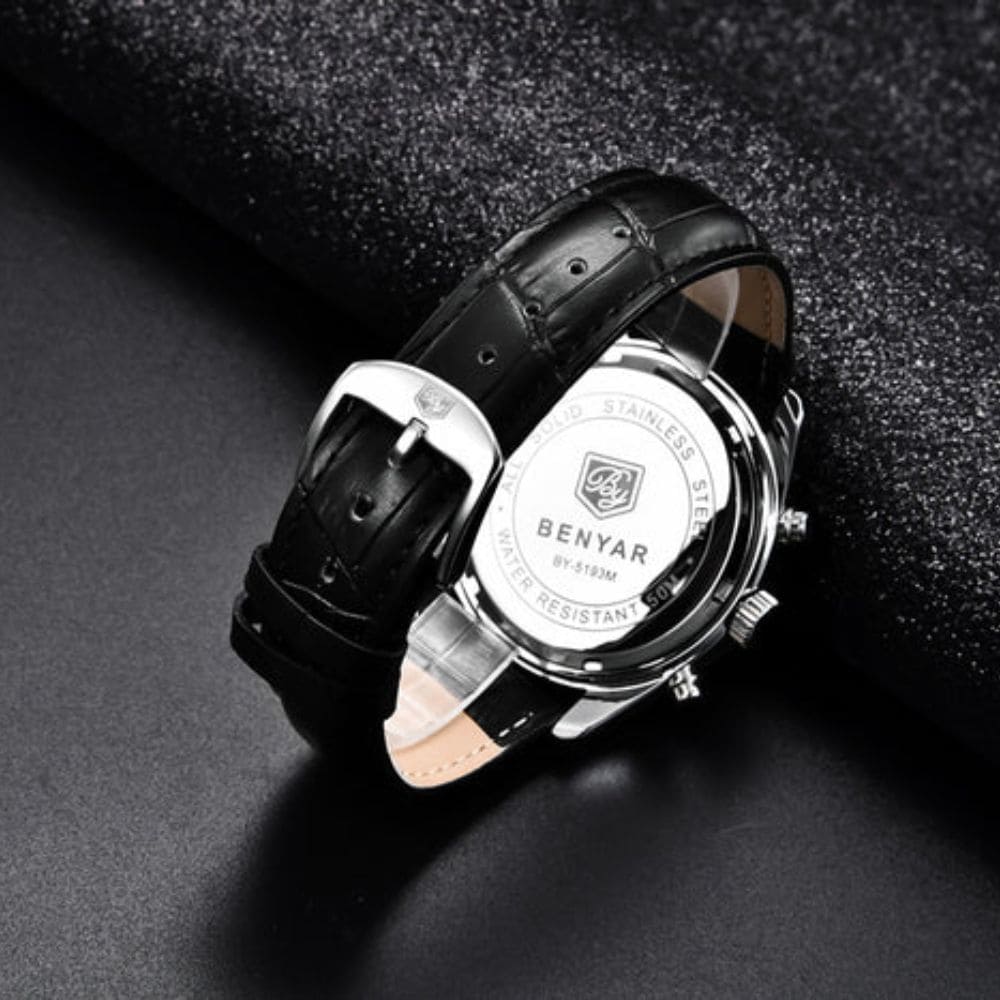 Relógio Masculino Benyar Infinity Black