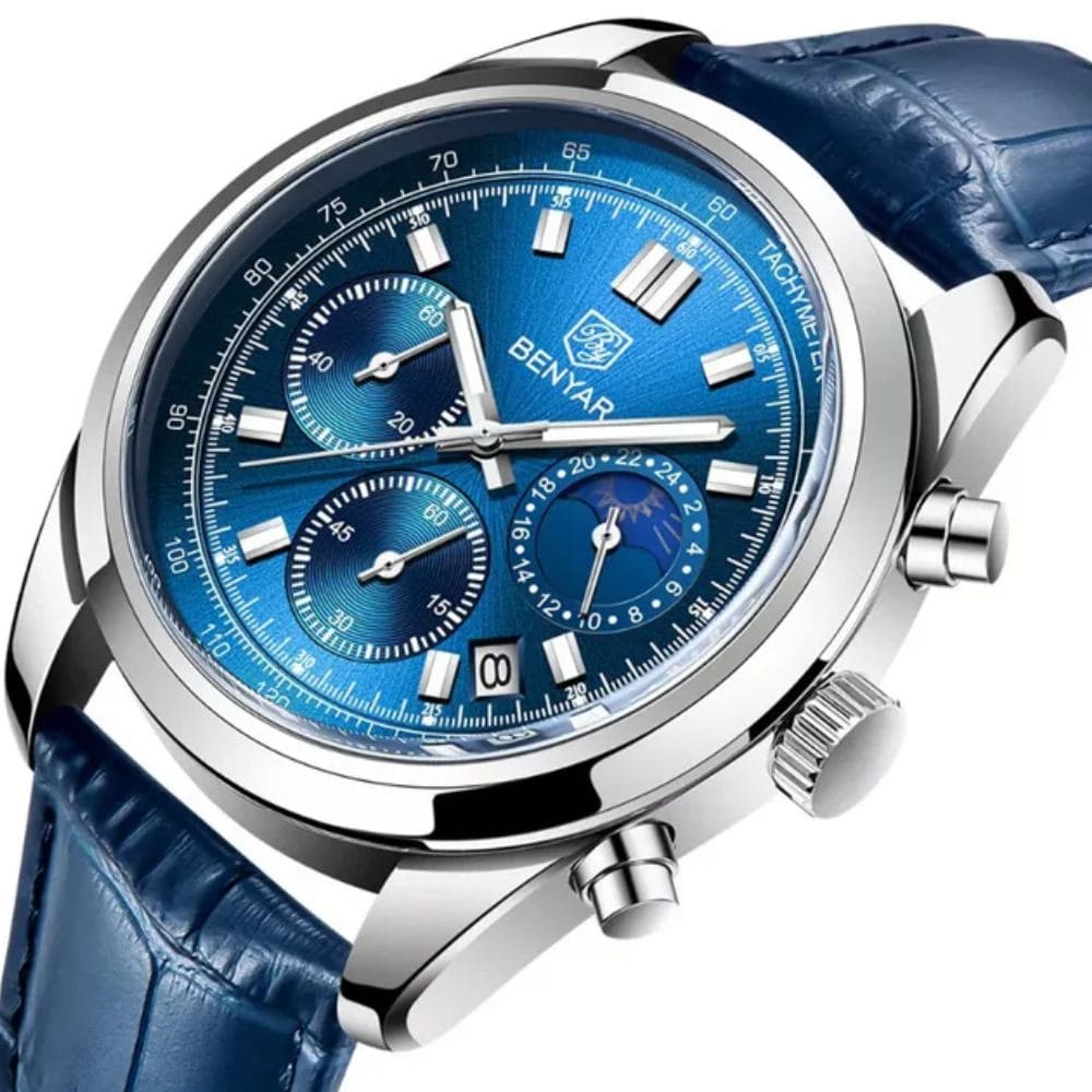Relógio Masculino Benyar Infinity Blue