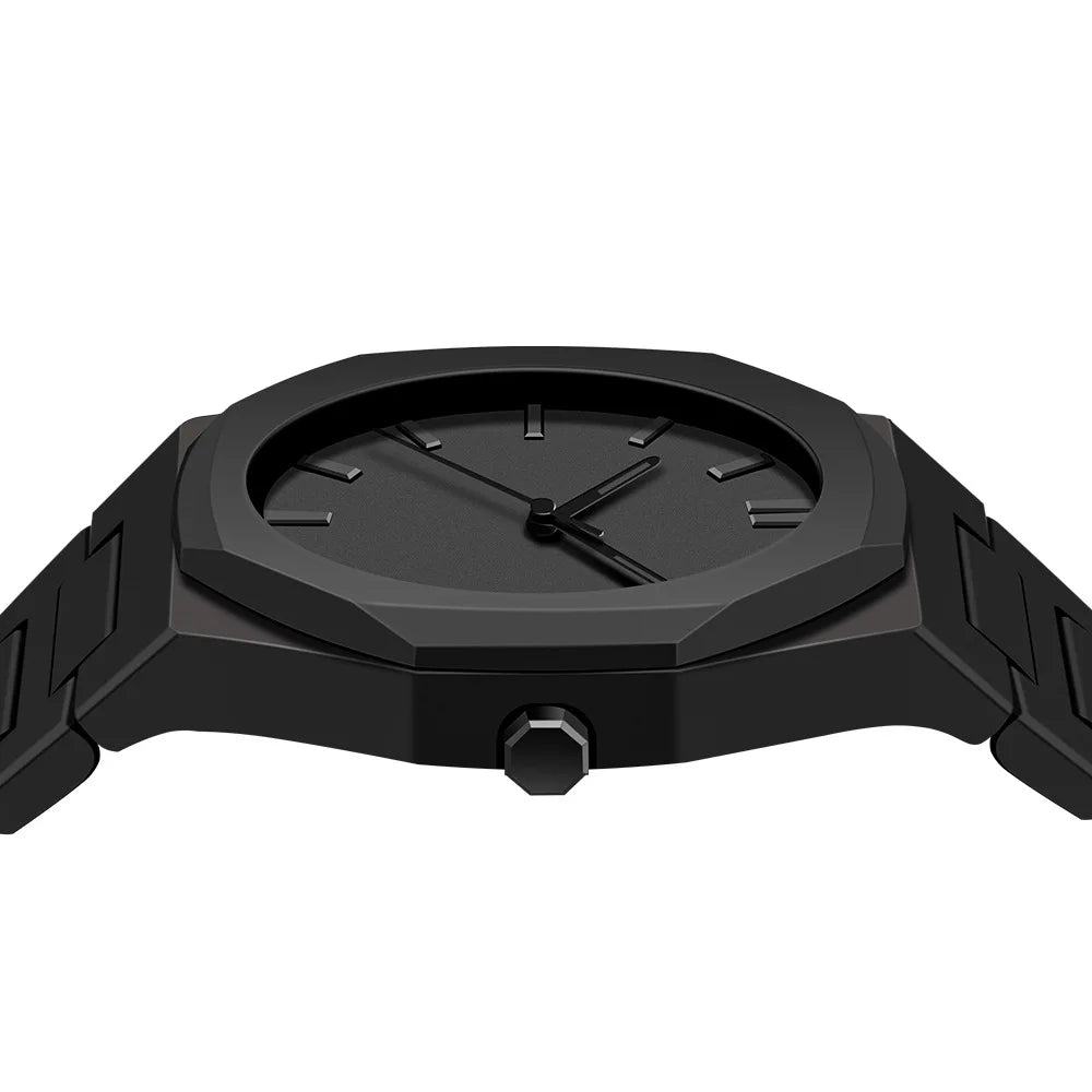 Relógio Masculino Carbon All Black